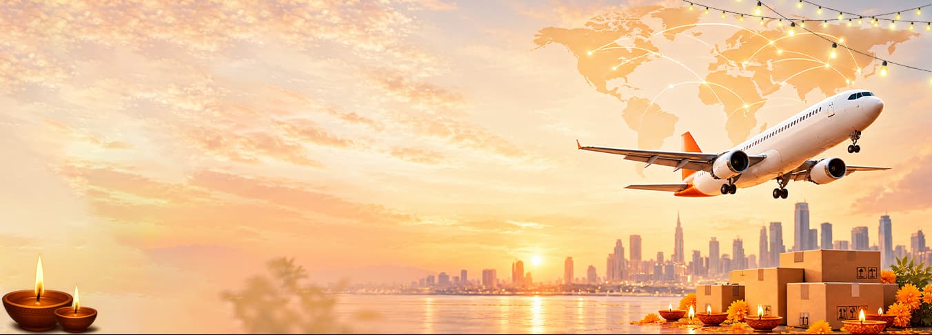 Diwali International Courier Campaign