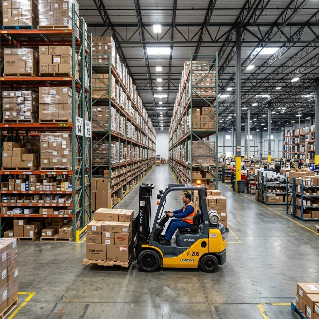 Warehouse Forklift